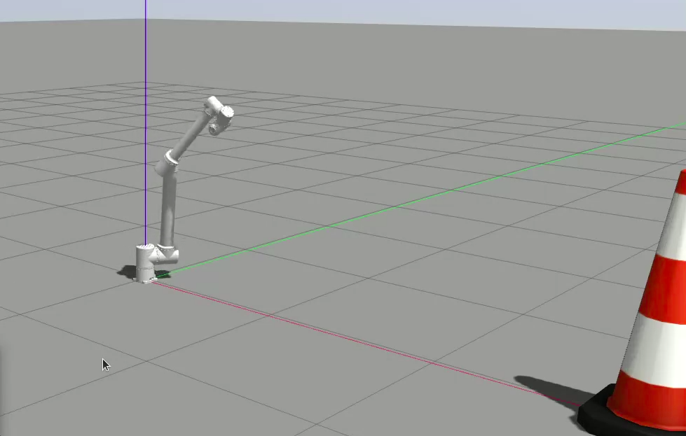7-DOF arm in Gazebo Harmonic